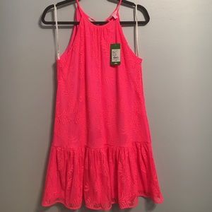 NWT Lilly Pulitzer Isabeau Dress Size M Hot Pink